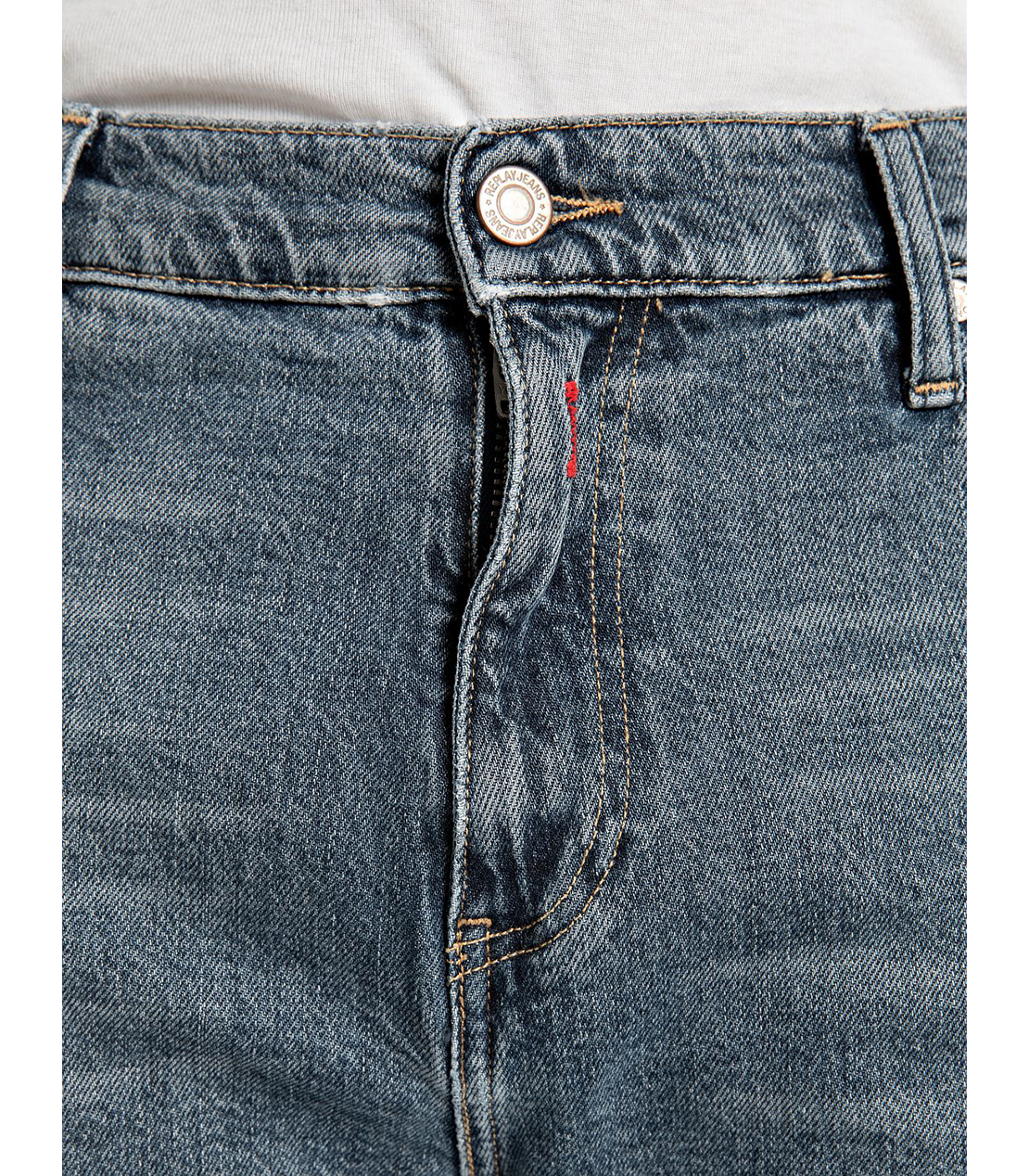 リラックステーパードSANDOTインディゴデニム 詳細画像 ブルー 5